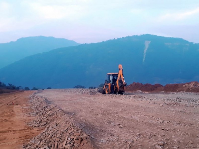 कछुवागतिमा बलेवा विमानस्थल